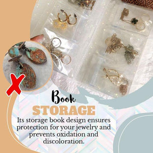 JewelBook - Transparent Jewellery Storage Book