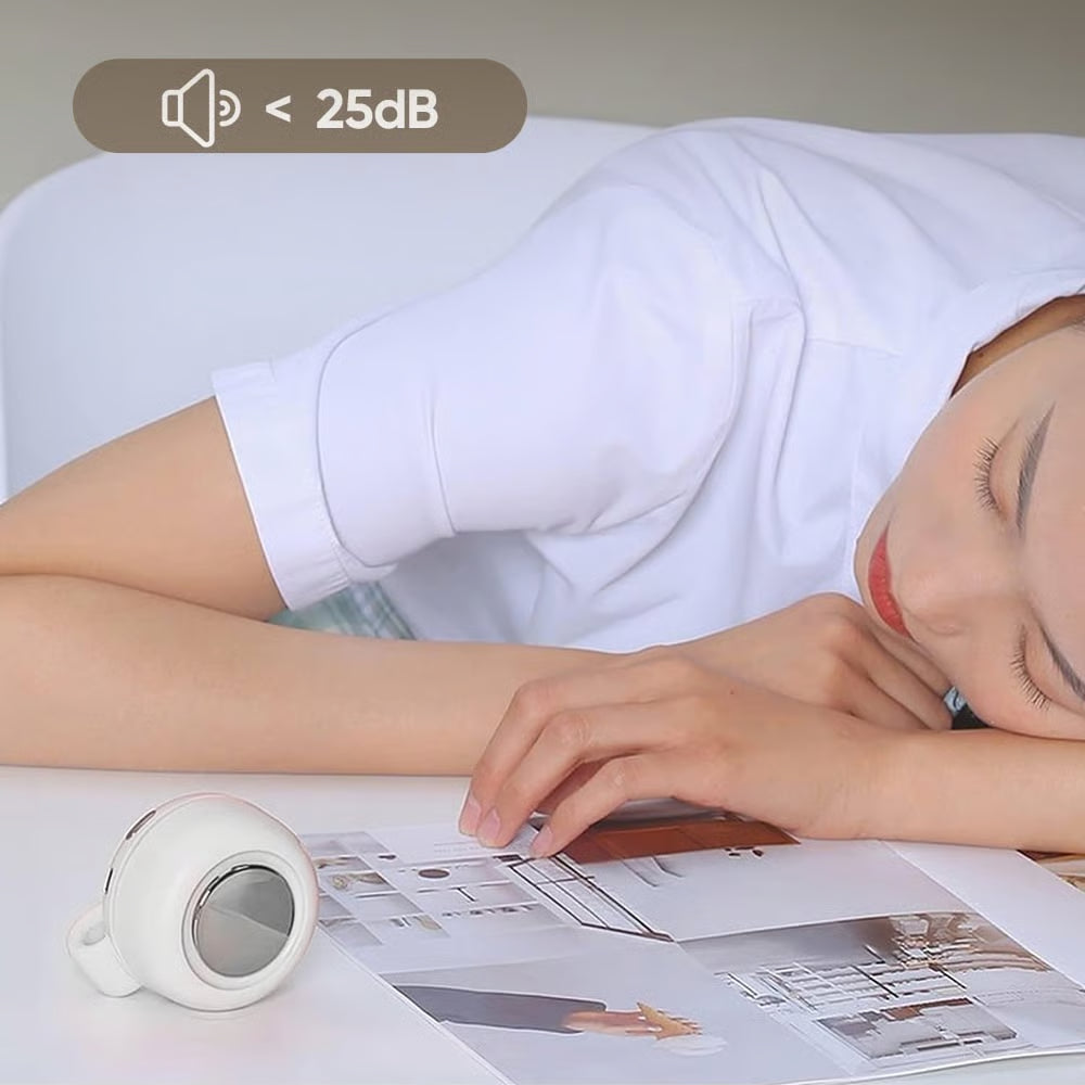 CoolSpin – Portable Clip Waist Neck Fan