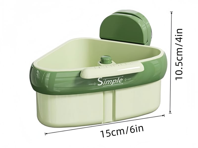 CornerEase – Suction Cup Sink Rack