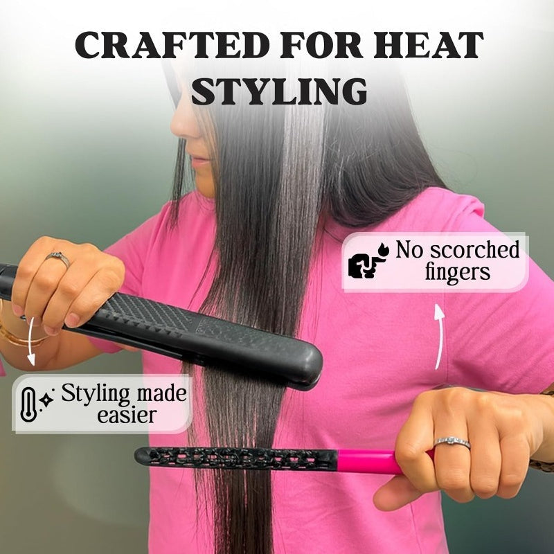 GlowStyle – Heat Resistant V Hair Styling Comb