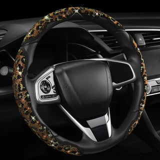 LuxiDrive – Crystal Studded Steering Wheel Cover