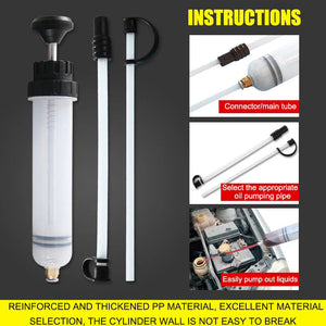Syringe Design Suction Injection Oil changing Tool marnetic