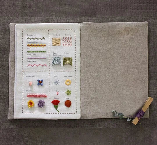 StitchScape – Creative Embroidery Notebook
