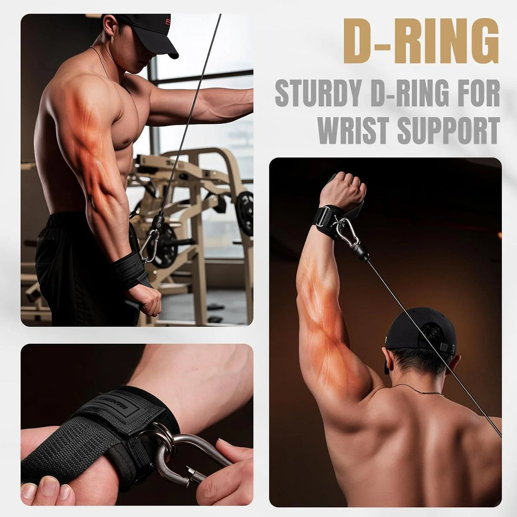 GripCore – Premium 2-in-1 Weight Lifting Wrist Straps