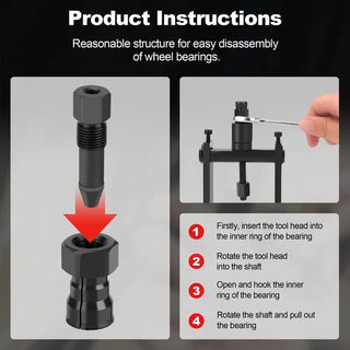 SteelGrip – Industrial Bearing Puller Tool Set