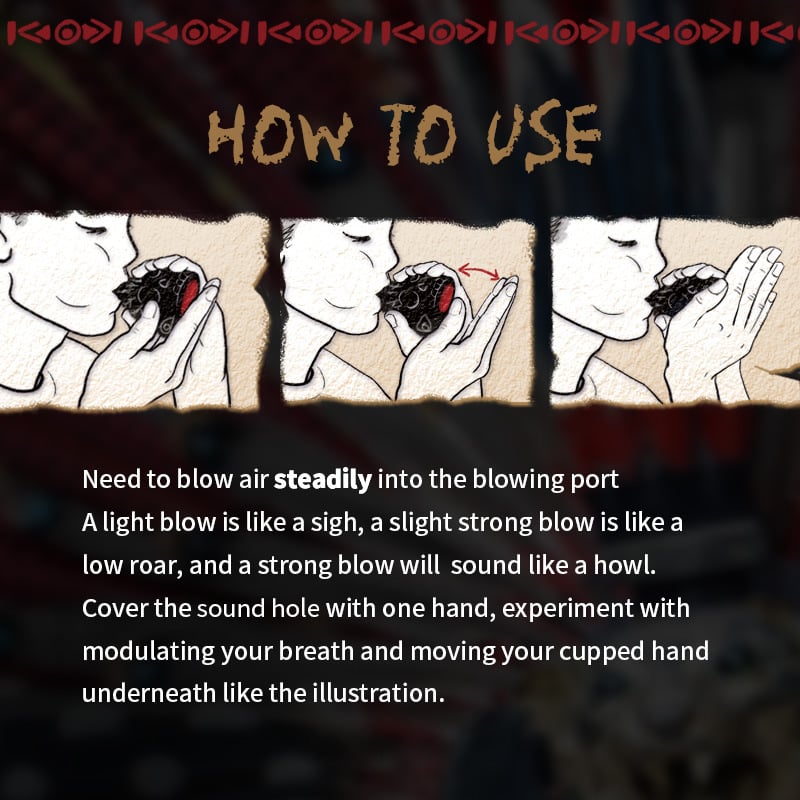 GhostScream | Premium Aztec Loud Ghost Whistle