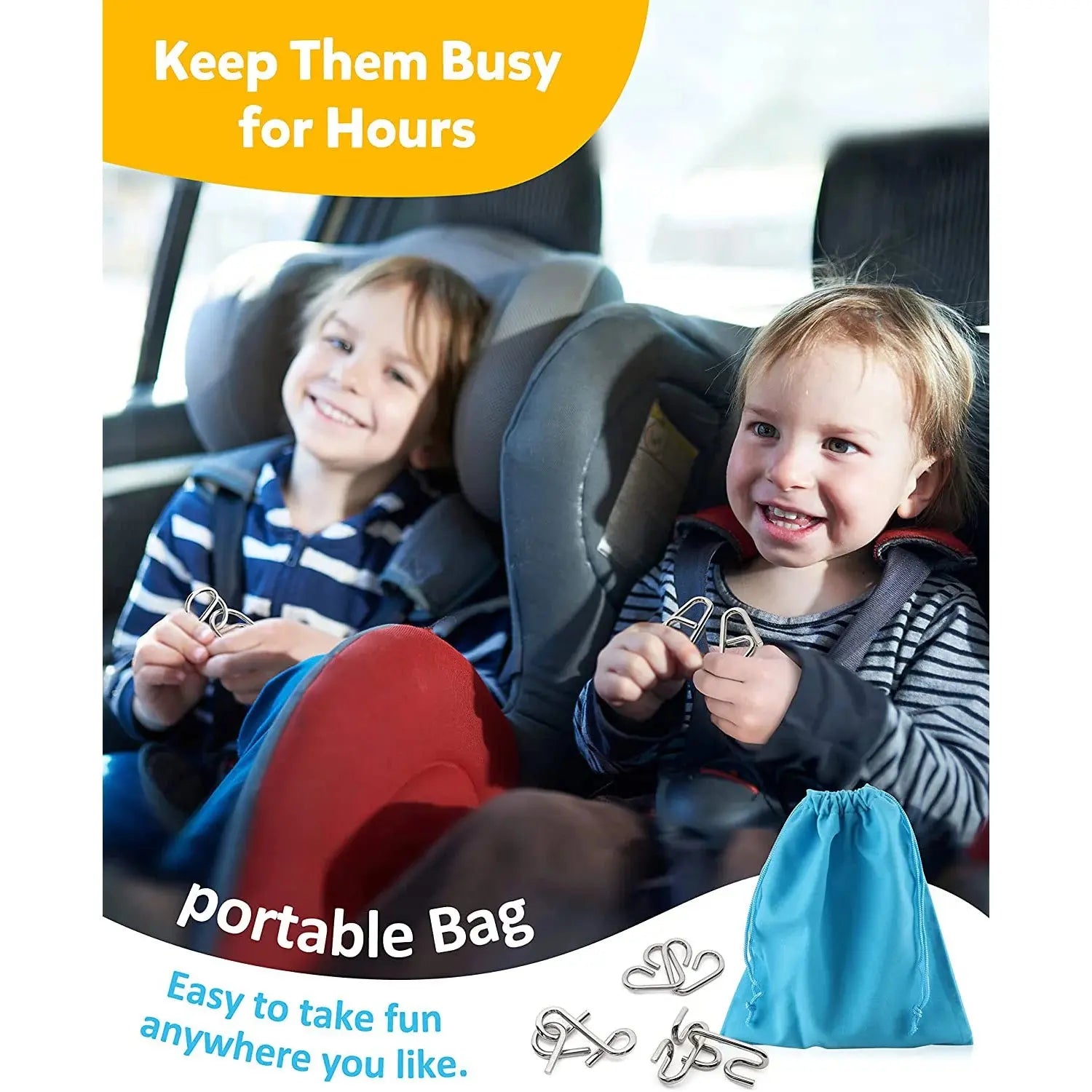 Disentanglement Iron Link Unlock Interlock Game Marnetic