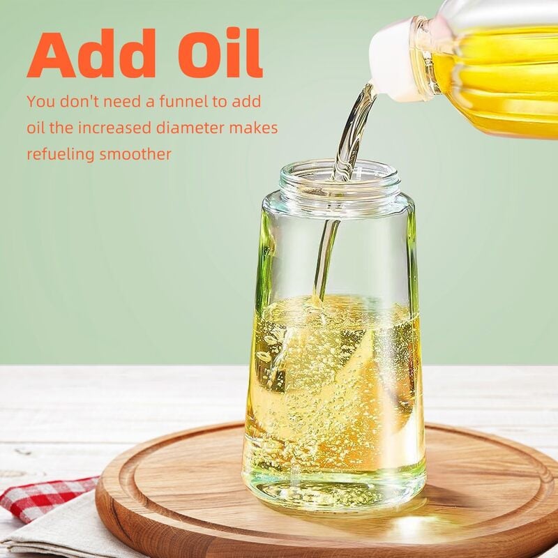 FlavorMist – Glass Oil Sprayer & Dispenser