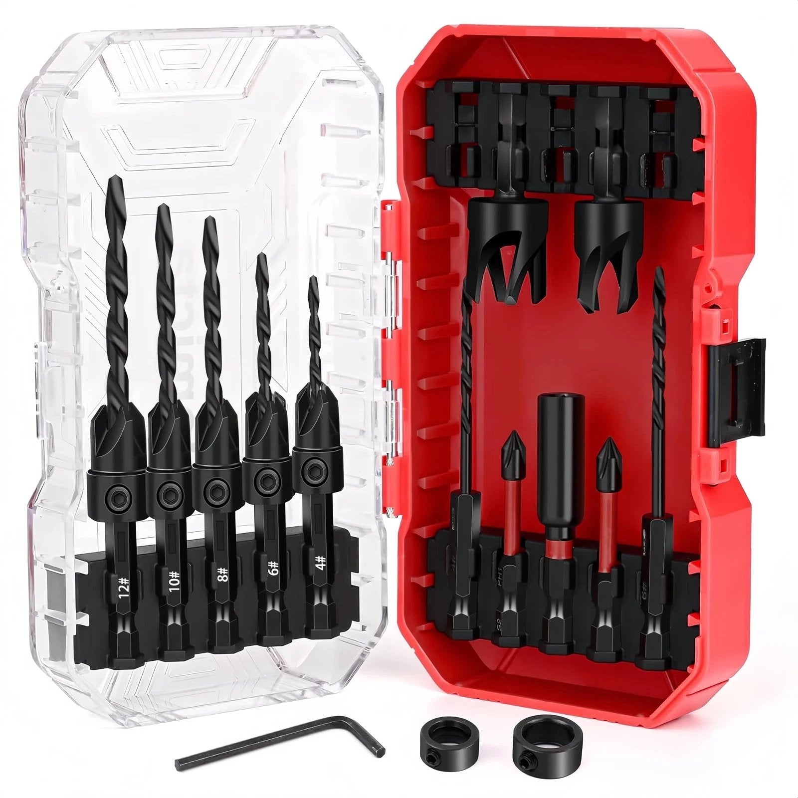 WoodWorks Elite - Complete 15-Piece Countersink Kit