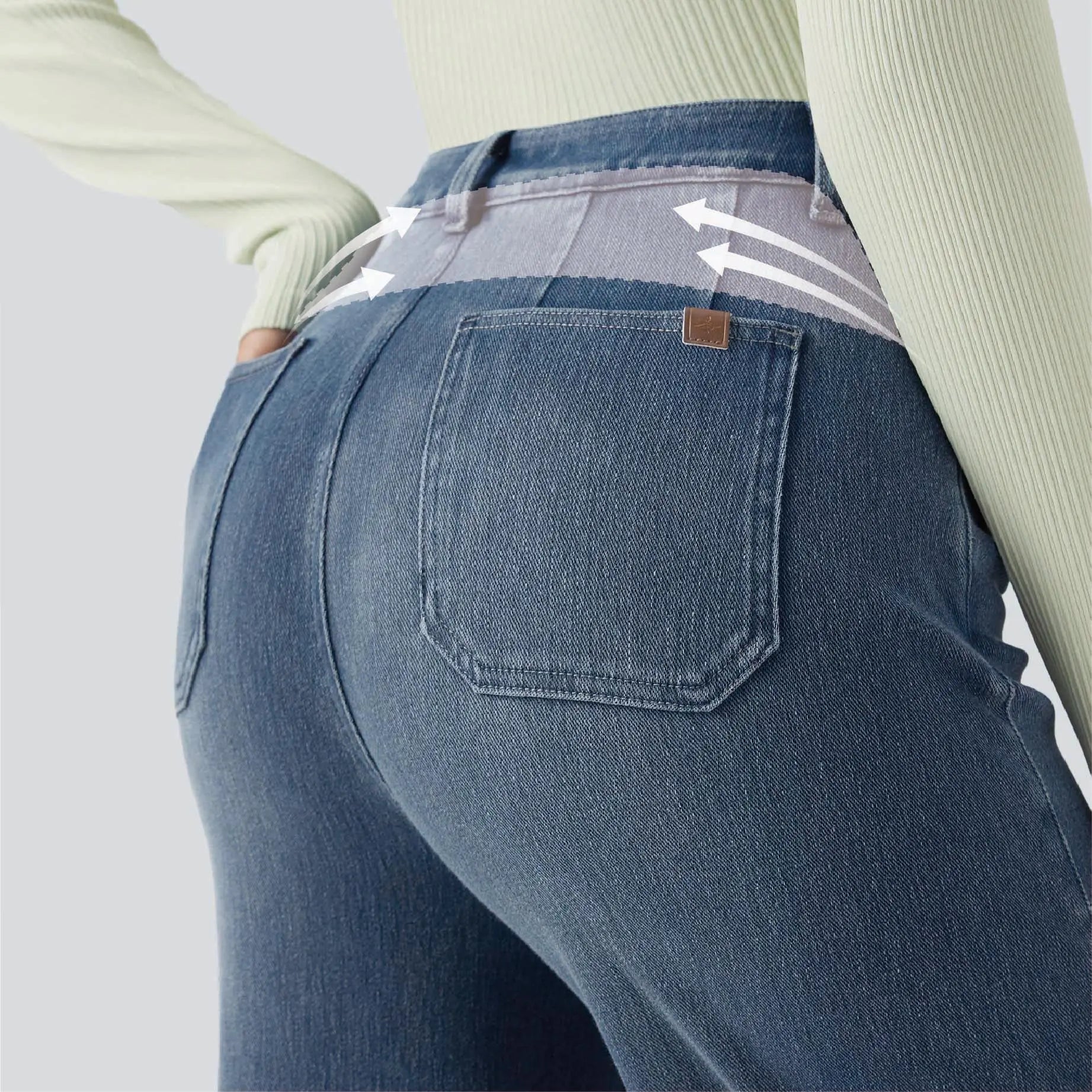 FlexCurve – High-Waisted Tummy Control Jeans