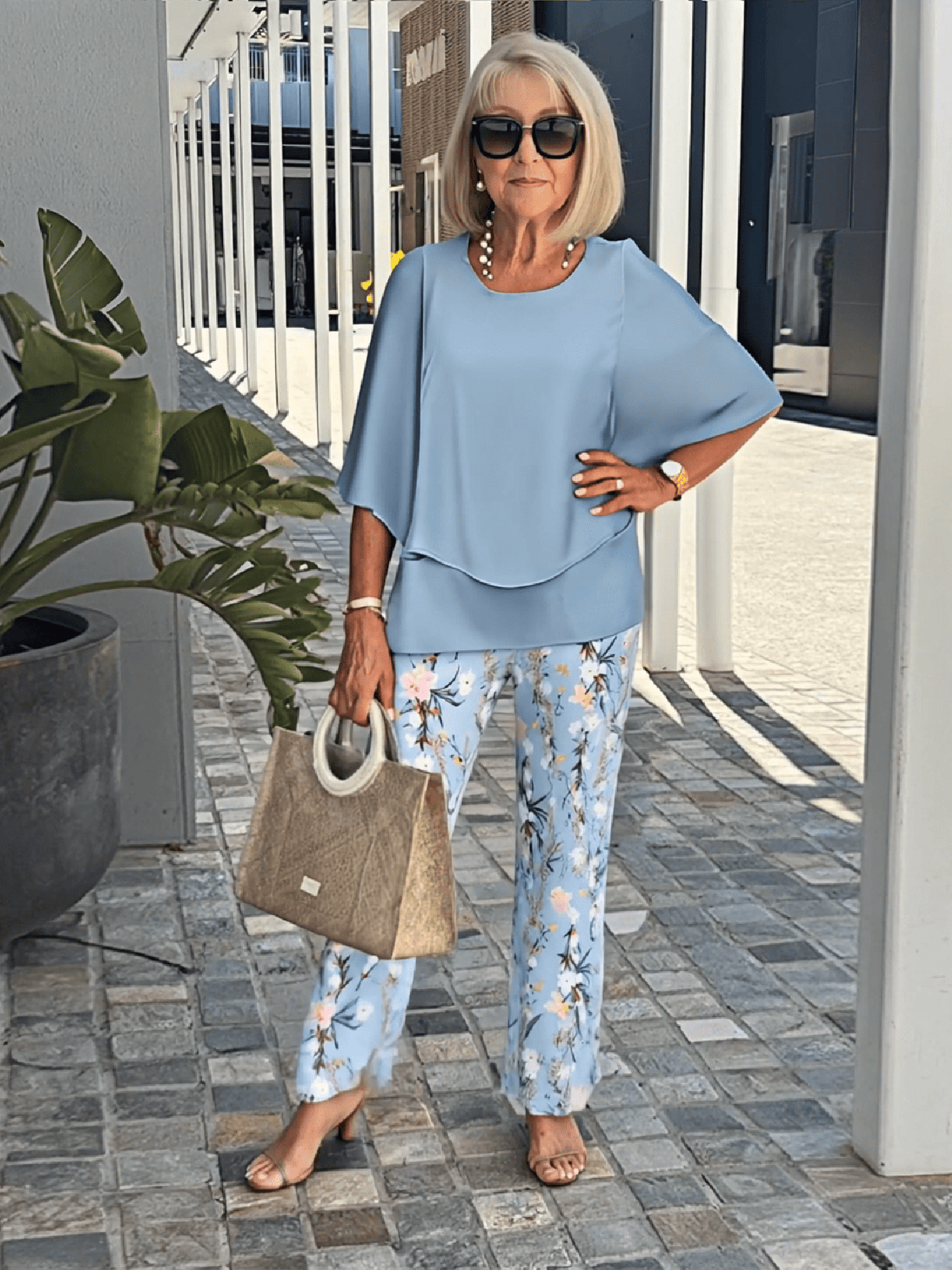 BloomEase – Women’s Casual Two-Piece Set