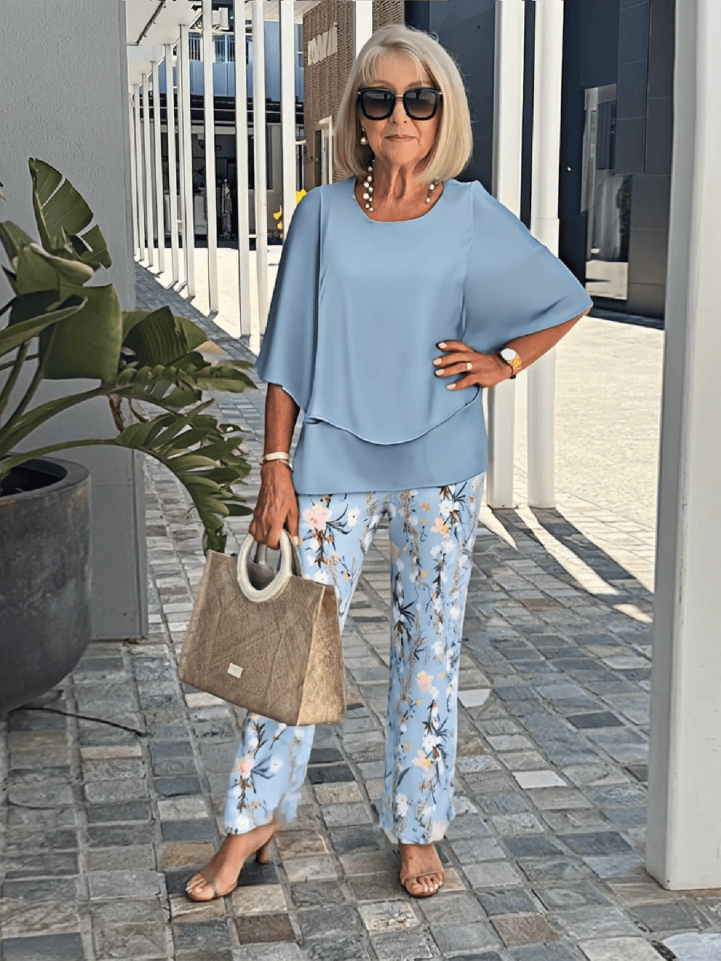 BloomEase – Women’s Casual Two-Piece Set