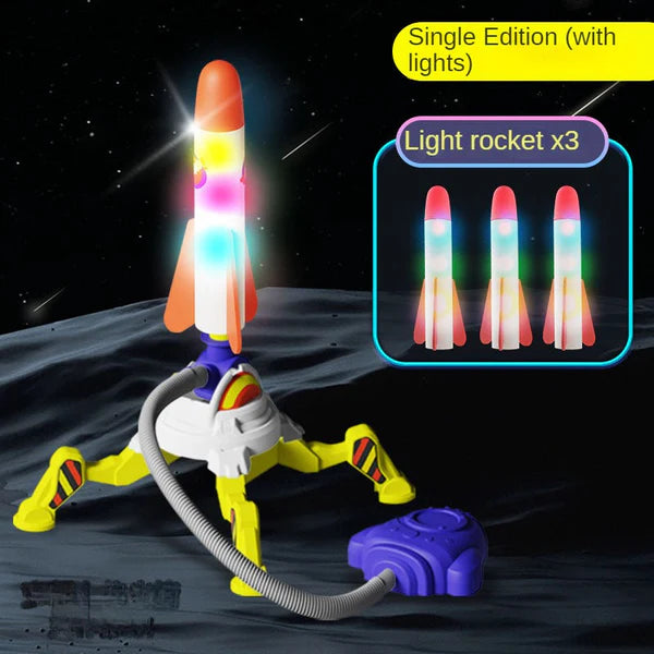 SkyRocket - Pedal Powered Air Rocket Launcher for Kids