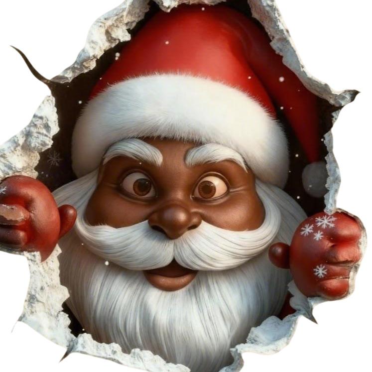 FestiveFun – 2D Creative Christmas Wall Stickers