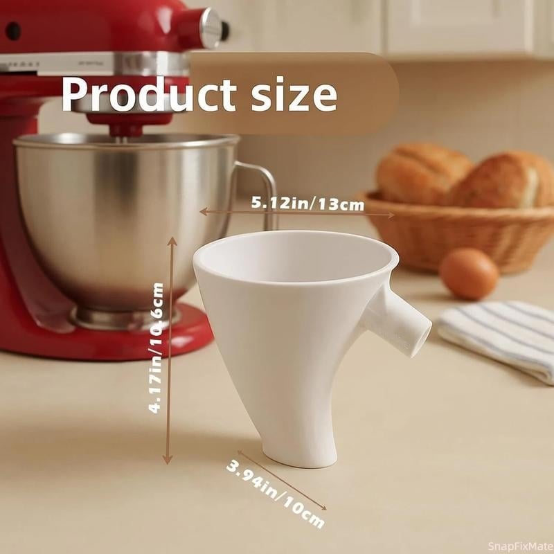 🔥LAST DAY 49% OFF - ✨Flour Funnel for Kitchen Stand Mixer