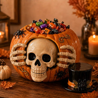 SpookyVault – Pumpkin Candy Storage Jar