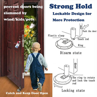 DoorGuard – Heavy-Duty Mechanical Door Stopper