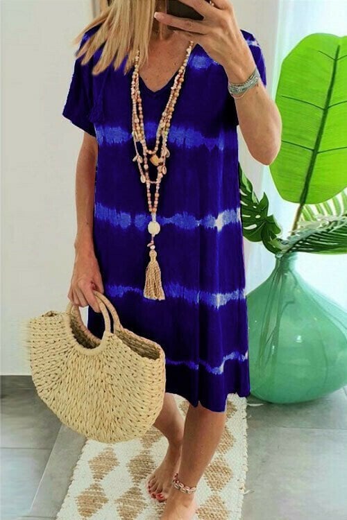 Freya - Women's Relaxed Bohemian Summer Dress