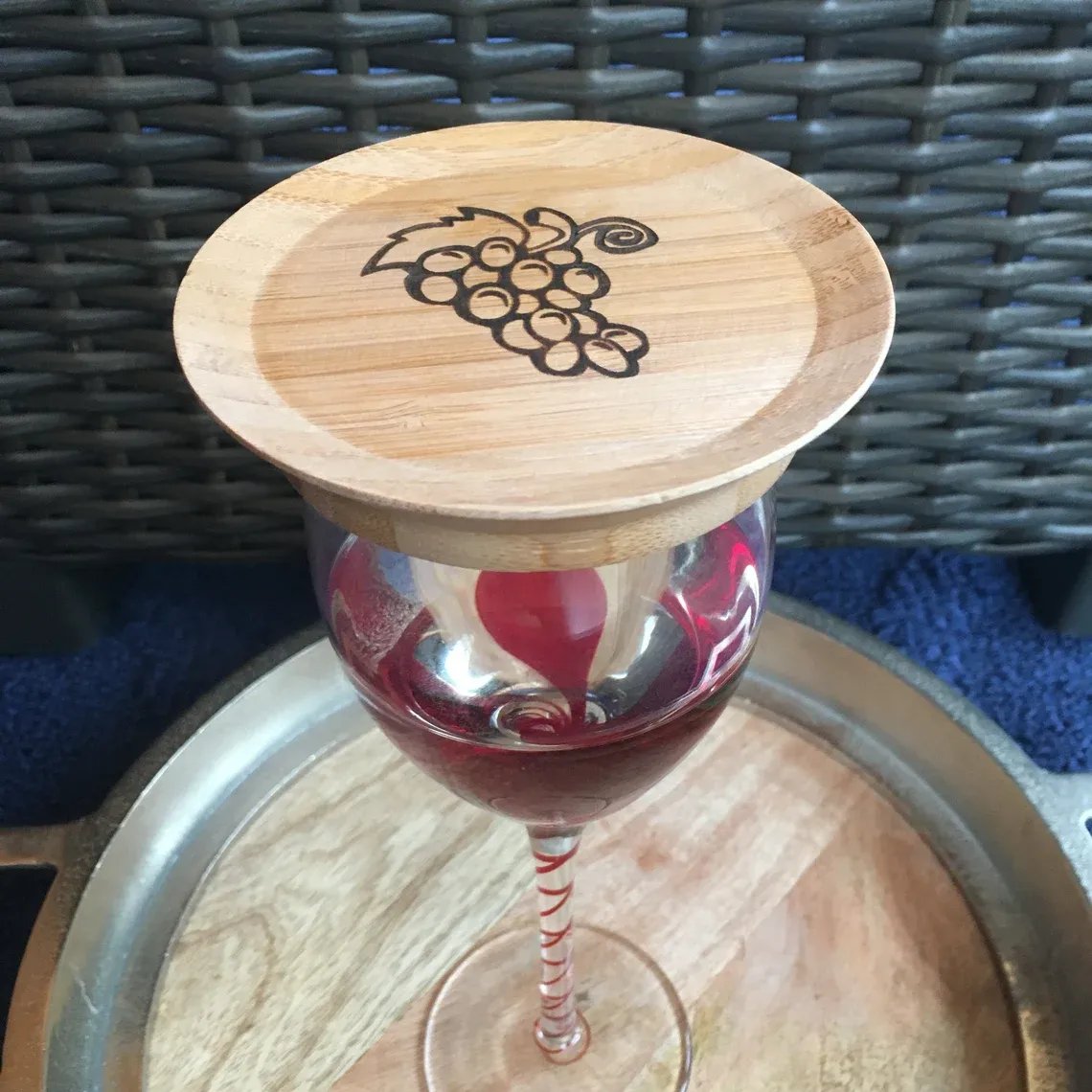 CheesePerch – Wine Glass Topper