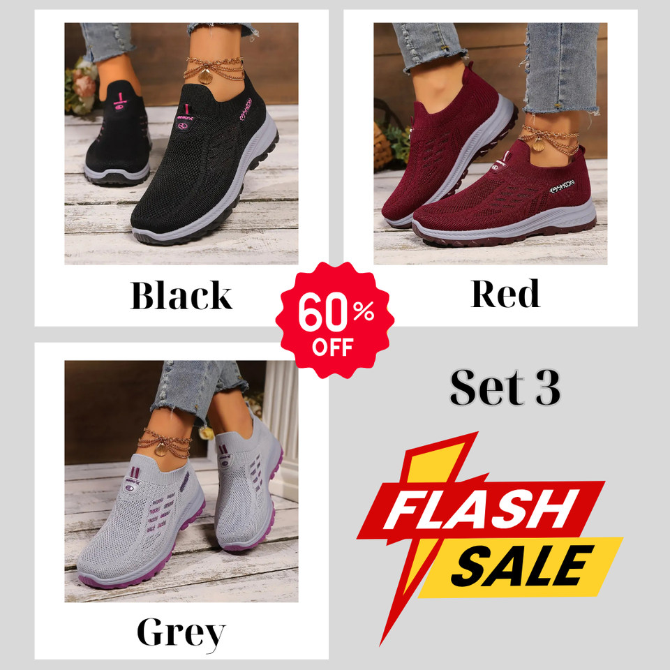 BreezeFit - Breathable Everyday Women’s Sneakers