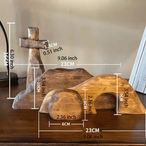 RisenGlory – Handmade Empty Tomb And Cross