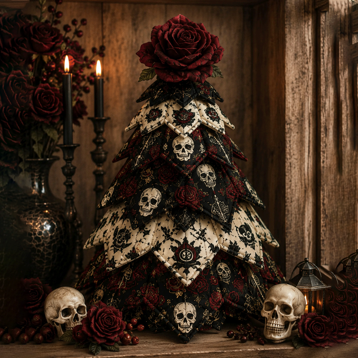 QuiltCharm – Handmade Halloween Tree Craft Kit