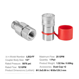 HydroLock – Industrial Grade Hydraulic Quick Connect Fittings