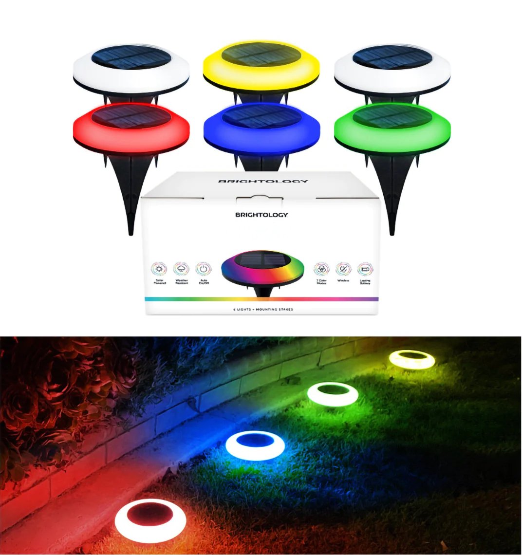 LumaGlow – Vibrant Solar-Powered Garden Lights