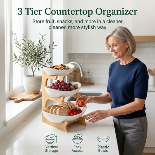 SpaceNest – Multi-Use Countertop Storage Organizer