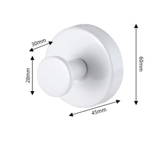AquaHold | 2 - Pack Suction Cup Shower Hooks