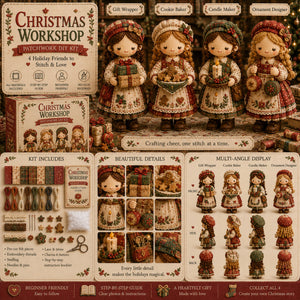 TinyWorlds – Cozy Patchwork DIY Craft Kit Collection