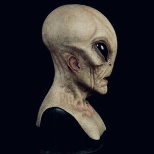 AlienAllure - Spooky Halloween Alien Mask