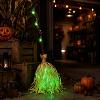 HauntedGlow – Motion Activated Halloween Broom Light