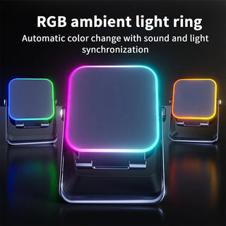 BeatBeam - Wireless Speaker, RGB Lights & Power Bank Stand