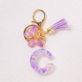 CharmKey – Personalized Initial Letter Keychain