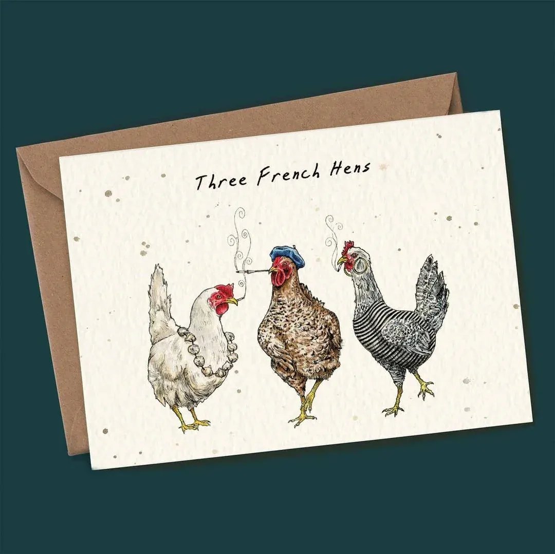 Jolly Jingles | 12 Days of Christmas Card Set