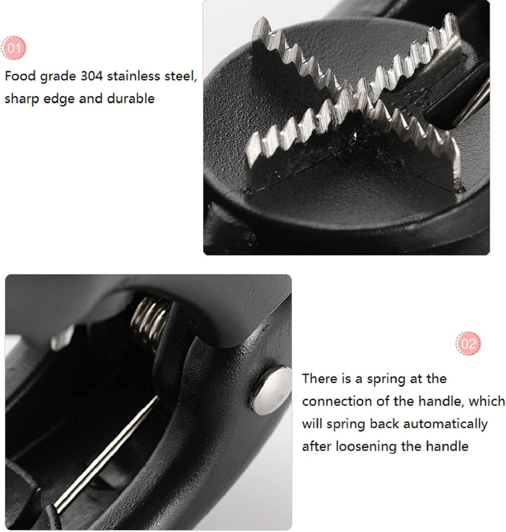 ChestnutEase - Ergonomic Stainless Steel Peeler