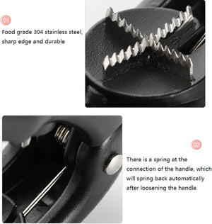 ChestnutEase - Ergonomic Stainless Steel Peeler