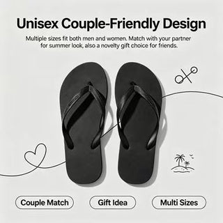 BeachStamp – Playful Footprint Summer Sandals