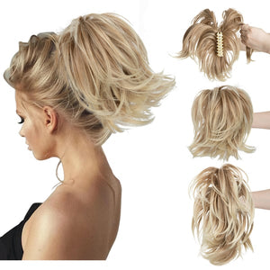 SilkSnap – Lightweight Synthetic Claw Clip for Chic Hairstyles