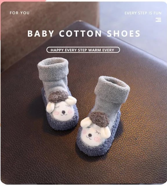 LittleCubs – Cotton Cartoon Toddler Shoes