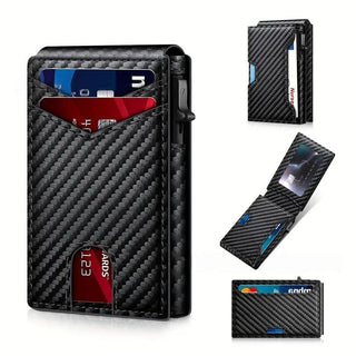 CoreVault – Aluminum Pop-Up Card Wallet