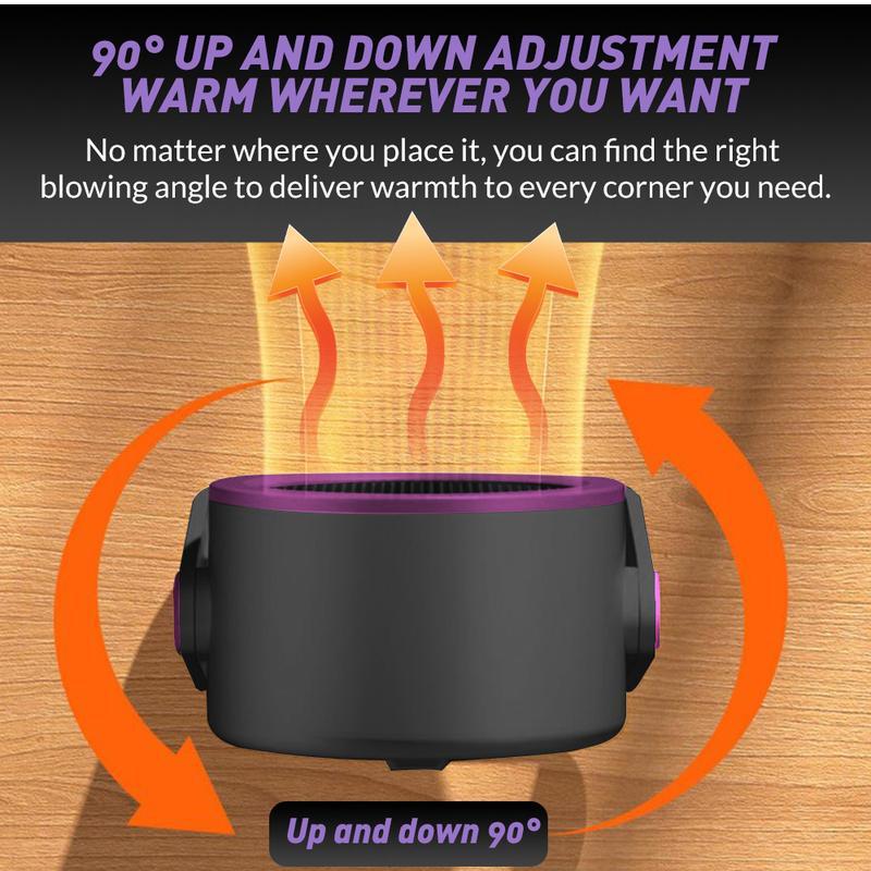WarmCraft – 2025 Portable Hot Air Blower Heater