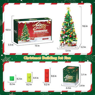 FestiveBuilder - Christmas Tree Toy Set