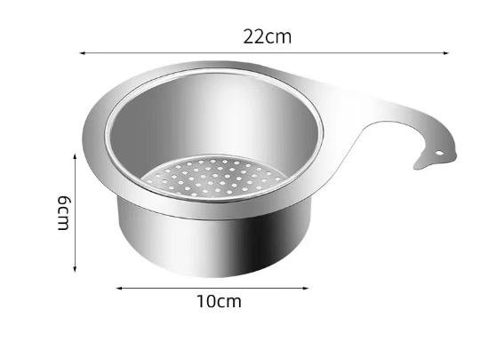 PureSink - Swan Basket – Keep drains clean in style