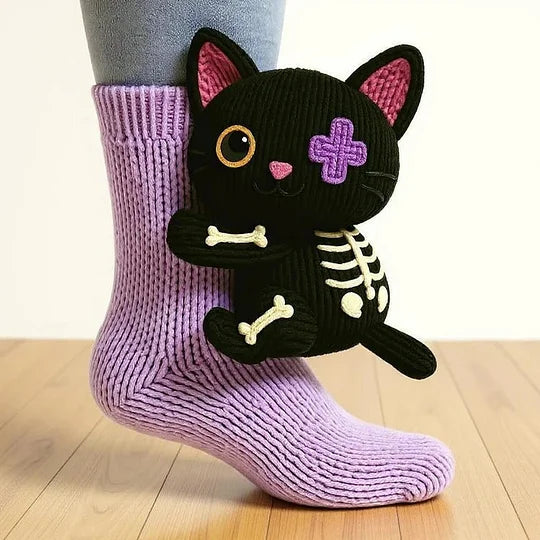 CuddleCritters - Warm & Playful Animal Socks