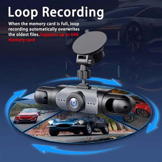 DriveGuard – Full View Car Dashcam System