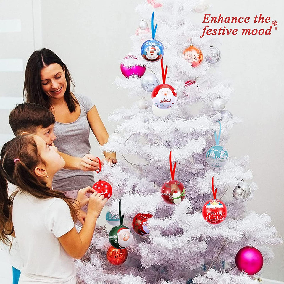 Festive Candy Jar Ball | Tree & Gift Ornament