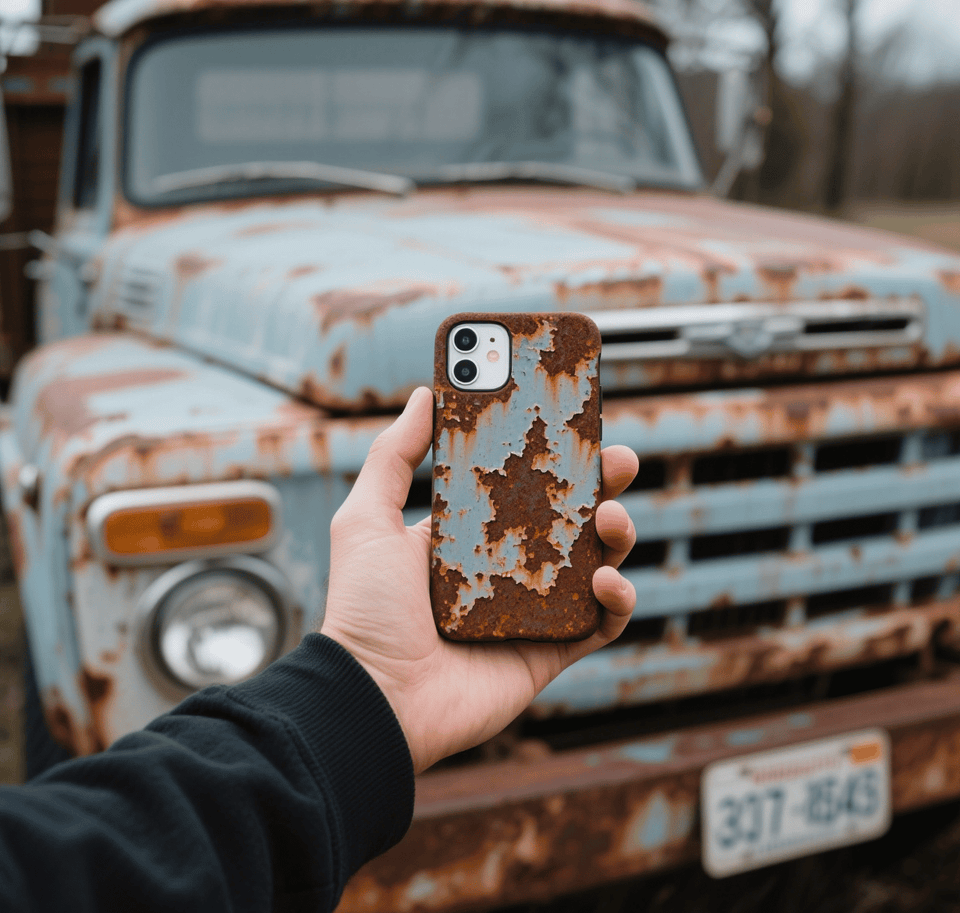 IronGrit - Rusty Metal iPhone Case