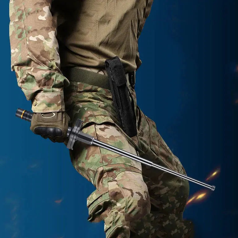 Enhanced Automatic Retractable Self-defense Hiking Stick marnetic